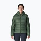 Női pehelykabát Patagonia Down Sweater Hoody canopy green