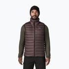 Férfi ujjatlan Patagonia Down Sweater den brown