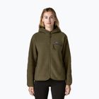 Női polár pulóver Patagonia Retro Pile Hoody basin green