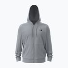 Férfi pulóver Under Armour Flex Fleece Full Zip mod gray/black