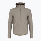 Férfi futókabát HOKA Sky Glow Half Zip pebble grey