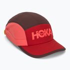 Ellenzős sapka HOKA Run Hat deep mauve/red agate