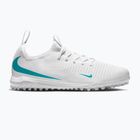 Gyermek focicipők Nike Phantom 6 Low Academy Jr TF white/white/dusty cactus