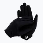 Férfi kerékpáros kesztyű ASSOS RS Aero FF fekete P13.50.528.18