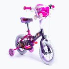 gyermek kerékpár Huffy Princess EZ-Build 12" purple/pink
