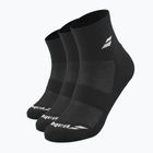 Zokni Babolat Quarter 3 Pack black/black