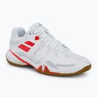 Női badminton cipő Babolat Shadow Spirit white/lavender