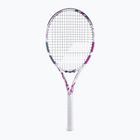 Teniszütő Babolat Evo Aero Lite Pink fehér/rózsaszín teniszütő