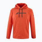 Férfi teniszpulóver Babolat Exercise Hood Sweat fiesta red