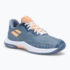 Cipő do badmintona női Babolat Shadow Spirit 2 grey/ coral