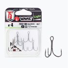Horgászhorgász horgony VMC Light Inline Treble Triple 7552BN fekete AVM350134