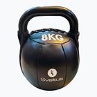 Kettlebell Sveltus Soft PU 8 kg fekete