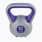 Kettlebell Sveltus Fit 6 kg szürke/lila