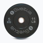 Olimpiai bumper tárcsa Sveltus Training Olympic Disc 5 kg black
