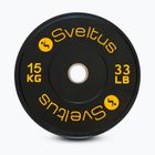 Olimpiai bumper tárcsa Sveltus Training Olympic Disc 15 kg black