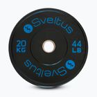Olimpiai bumper tárcsa Sveltus Training Olympic Disc 20 kg black