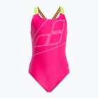 Gyermek egyrészes fürdőruha arena Swim Pro Back Logo rózsaszín 005539/760