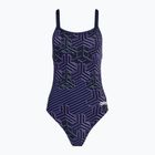Női egyrészes fürdőruha arena Kikko Pro Challenge Back navy/navy multi