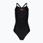 Női egyrészes fürdőruha arena Solid Swimsuit Lightdrop Back black