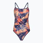 Női egyrészes fürdőruha arena Reversible fürdőruha Challenge Back navy/multi