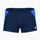 Férfi arena monogramos úszónadrág navy/blue mutlti boxeralsó