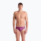 Férfi úszónadrág arena Printed Swim Briefs fuchsia multi