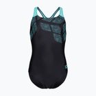 Gyerek egyrészes fürdőruha arena Kikko Swim Pro Back black/water