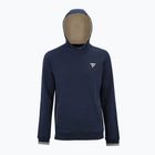 Kapucnis pulóver Tecnifibre Fleece Hoodie navy