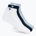 Zoknik Tecnifibre Low-Cut 3 pairs white/marine