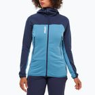 Női pulóver Millet Fusion Grid Hoodie coronet blue/saphir