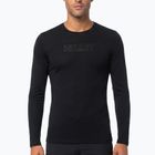 Férfi trekking longsleeve Millet Ubic Wool LS Pullover black