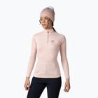 Női termoaktív pulóver Rossignol Classique 1/2 Zip powder pink