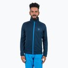 Férfi pulóver Rossignol Blackside Fleece Fz dark navy