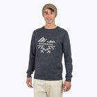 Férfi pulóver Rossignol Jacquard Crew Neck onyx grey