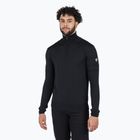 Férfi pulóver Rossignol Stripe Hz Knit New black
