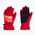 Női síkesztyű Rossignol New Piste G ruby red