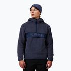 Férfi pulóver Rossignol Alltrack Anorak Fleece true night blue