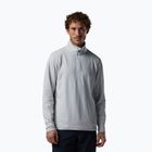 Férfi sípulóver Rossignol Mid Layer Stertch Half Zip light grey
