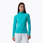 Női polár pulóver Rossignol Mid Layer Stretch Half Zip baltic