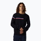 Férfi pulóver Rossignol Odysseus Crew Merino dark navy