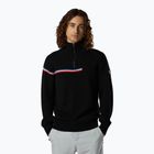 Férfi pulóver Rossignol Odysseus Half Zip Merino black