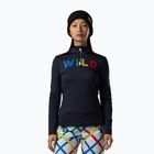 Női Termoaktiv pulóver Rossignol JCC Quarter Zip First Layer black