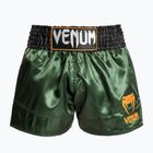 Férfi edzőshort Venum Classic Muay Thai green/gold/black