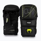 Venum Training Camp 4.0 fekete/neozöld sparring kesztyű