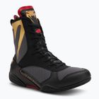 Venum Elite Boxing cipő szürke/arany logóval