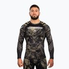 Férfi hosszú ujjú rashguard Venum Invader black/sand