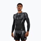 Férfi hosszú ujjú rashguard Venum Adrenaline Rashguard black/silver grey