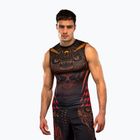 Férfi rashguard Venum Quetzal Fury Sleeveless Rashguard black/fury red/tangerine