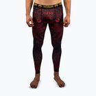 Férfi edzésleggings Venum Quetzal Fury black/fury red/tangerine