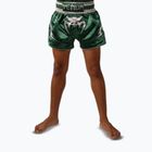 Gyerek edzőshort Venum Inferno Muay Thai forest green/off white